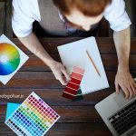 اصول رنگ بندی در طراحی سایت