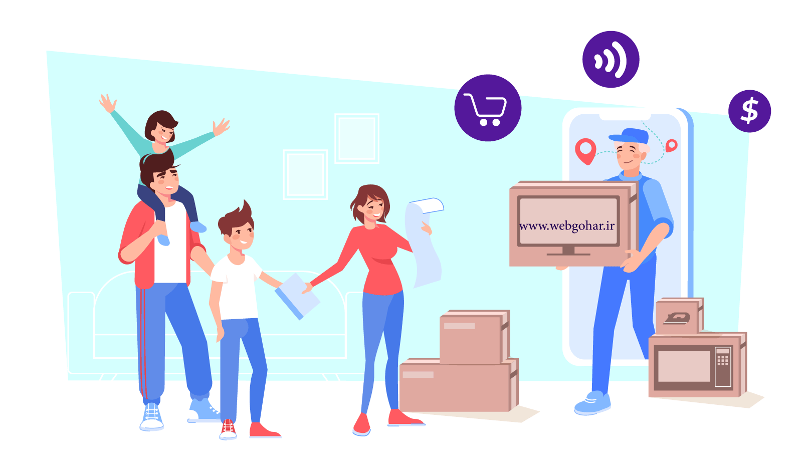 طراحی سایت فروشگاه لوازم خانگی-مزایای طراحی سایت لوازم خانگی