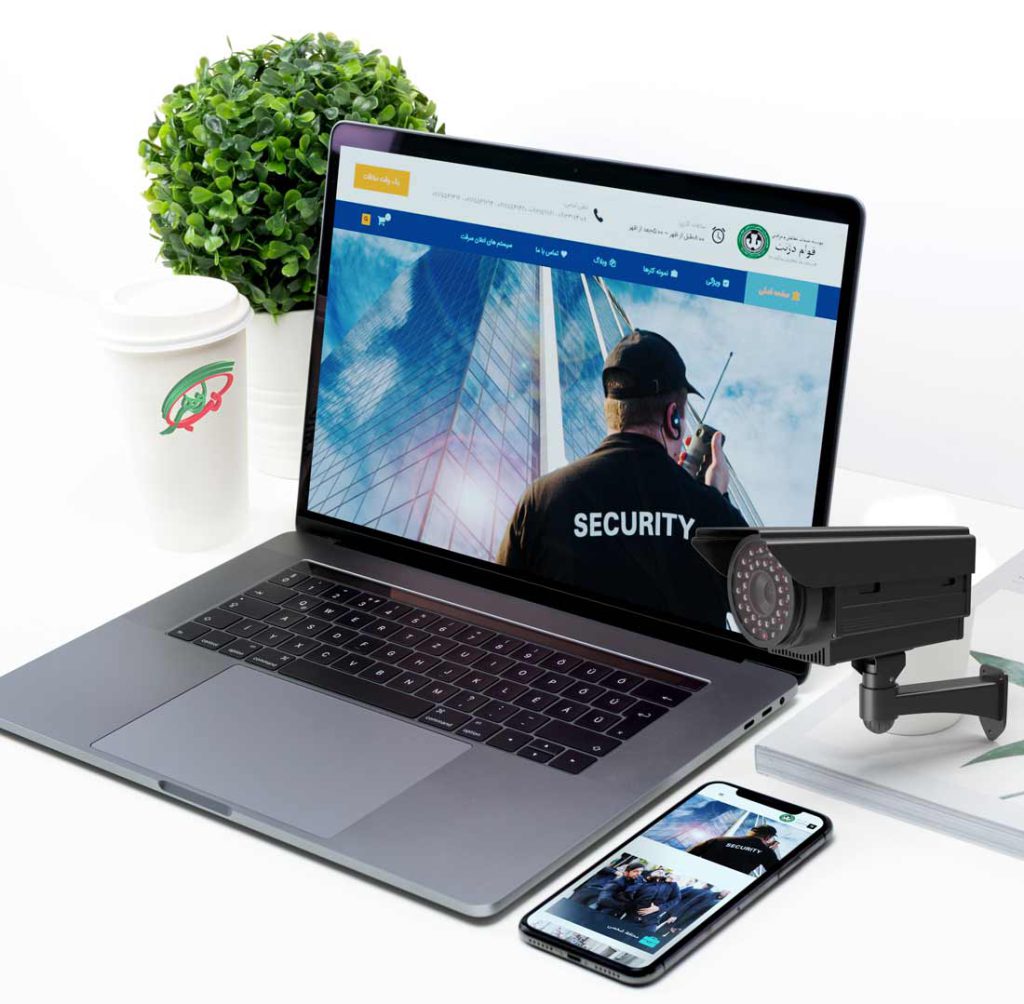 طراحی وب سایت موسسه حفاظتی اقساطی