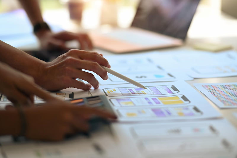 ارائه طرح‌های خلاقانه و کاربرپسند در طراحی سایت شرکتی