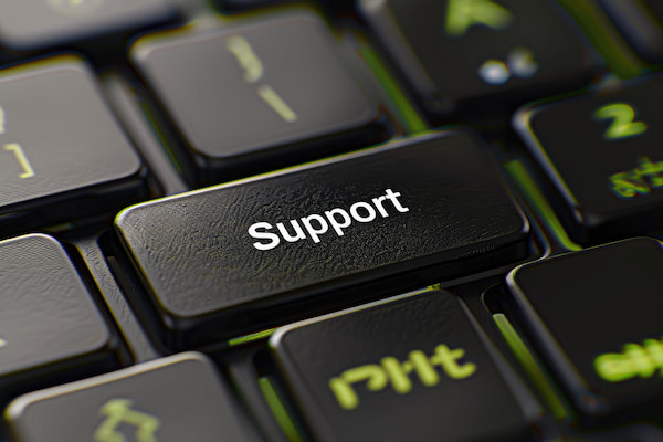 امکانات پشتیبانی سایت