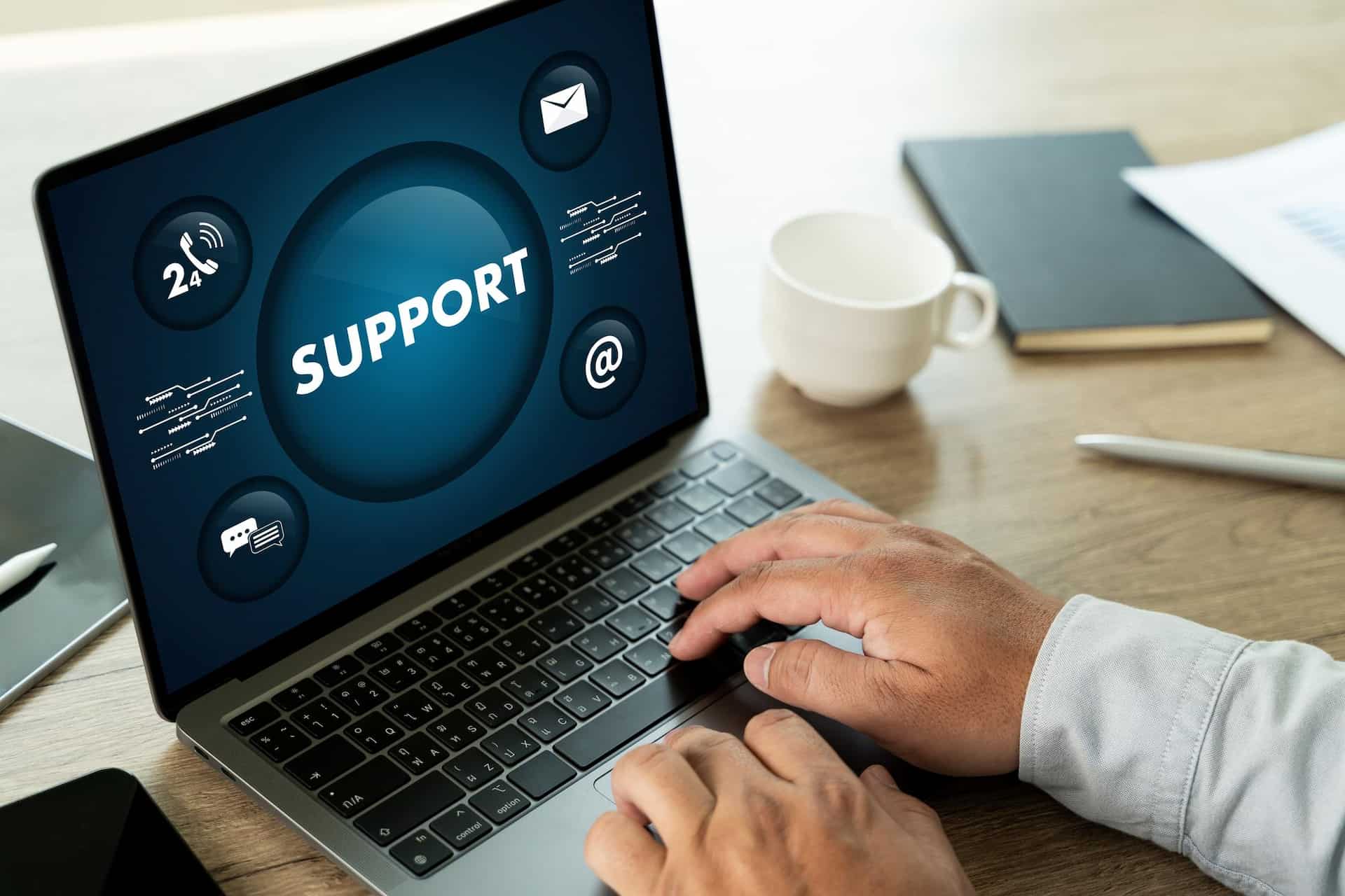 پشتیبانی سایت تهران